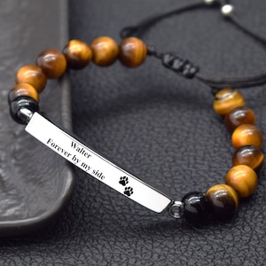 Cremation Bracelet Pet Memorial Jewelry Ashes Keepsake Loss of Pet Paw Print Bracelets Cat Loss Gifts Urn Charm Bracelet Dog Ashes Bracelet