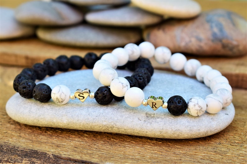 partner bracelet custom couple bracelets initials couple bracelet name bracelet personalized matching bracelets boyfriend bracelet distance