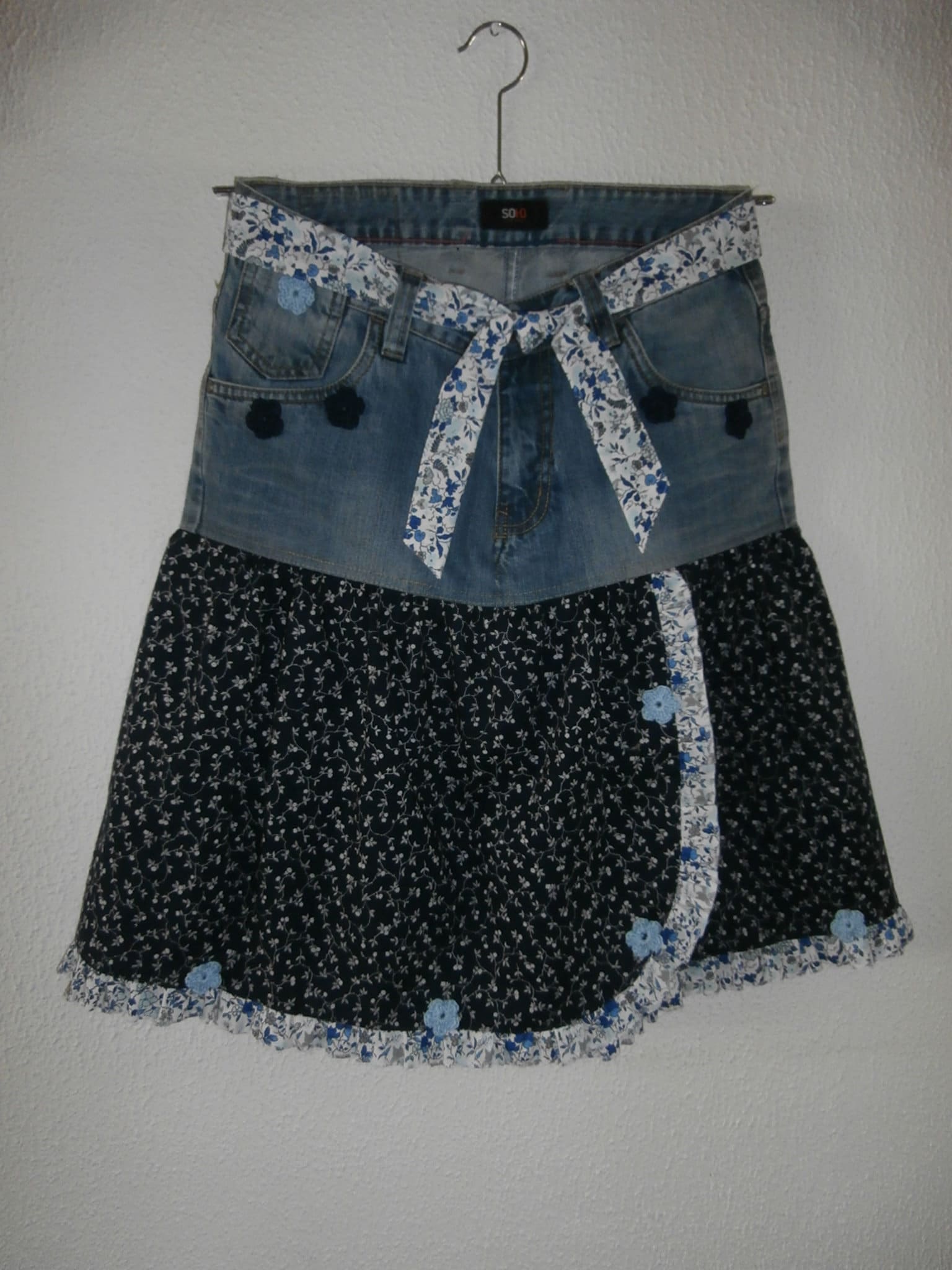 Gonne Gonna Da Vecchi Jeans Gonna Jeans Lunga Come Trasformare Una