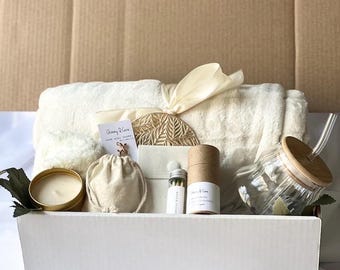 Beileid Pflegebox | Thinking of You Geschenkbox für Frauen | Es tut uns leid für Deinen Verlust Selbstfürsorge-Paket | Senden Hugs Geschenkkorb | Ich denke an Dich