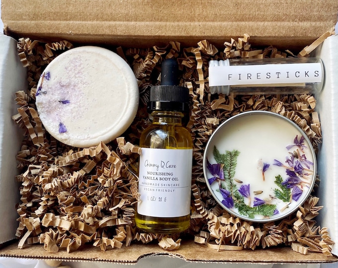 Lavender Beauty Box | Spa Gift Box | Pamper Beauty Box | Gift box For Woman | Spa Gift Box For Her | Customized Gift Box | Spa Gift Set