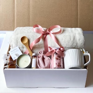 Self Care Package for Her | Thinking of You Gift Box for Women | Sympathy Care Package for Her | Sorry for Your Loss Basket, Sending Hugs