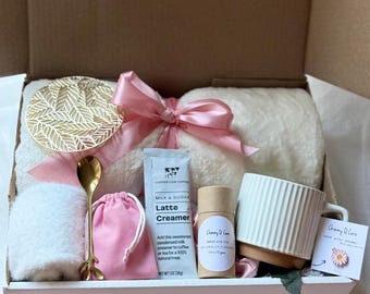 Mom Spa Gift Box | Self Care | Pampering Gift | New Mom | Celebration Gift box For Her | Pamper Yourself | You Are Loved | Hygge Gift Set
