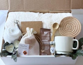 Sympathy Care Paket für Sie | Thinking of You Geschenkbox für Frauen | Es tut uns leid für Deinen Verlust Selbstfürsorge-Paket | Hugs Geschenkkorb senden