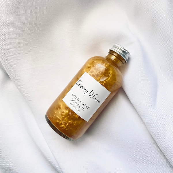 Body Glow Oil |All Natural Shimmer Oil | Gold Coast