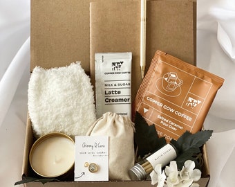 Cozy Gift Box for Her | Gift Box for Women |Socks, Candle, Self Care Gift Box | Gift for Her |Comfort Hygge Box |Thoughtful Care Package