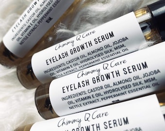 Ganz natürliches Wimpern- und Brauenserum | Rizinusöl | Wimpernserum | Augenbrauen-Serum