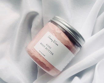 Whipped Organic Rose Body Butter