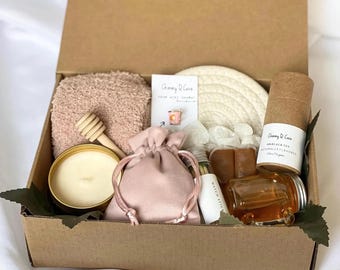 Panier-cadeau élégant pour femme | Coffret cadeau Saint-Valentin | Panier cadeau Saint-Valentin | Cadeau pour elle | Forfait cadeau des fêtes | Coffret cadeau Hygge