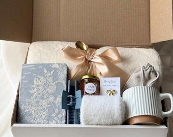 Mom Spa Gift Box | Self Care | Pampering Gift | New Mom | Celebration Gift box For Her | Pamper Yourself | You Are Loved | Hygge Gift Set