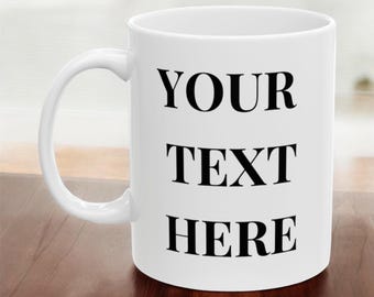 Personalisieren Sie Ihre eigene Tasse! Benutzerdefinierte Kaffeetasse Geschenk für ihn ihre Paare Bürotassen, Firmenkaffeetassen, Geschäftstassen, lustige Tassen, Keramiktassen