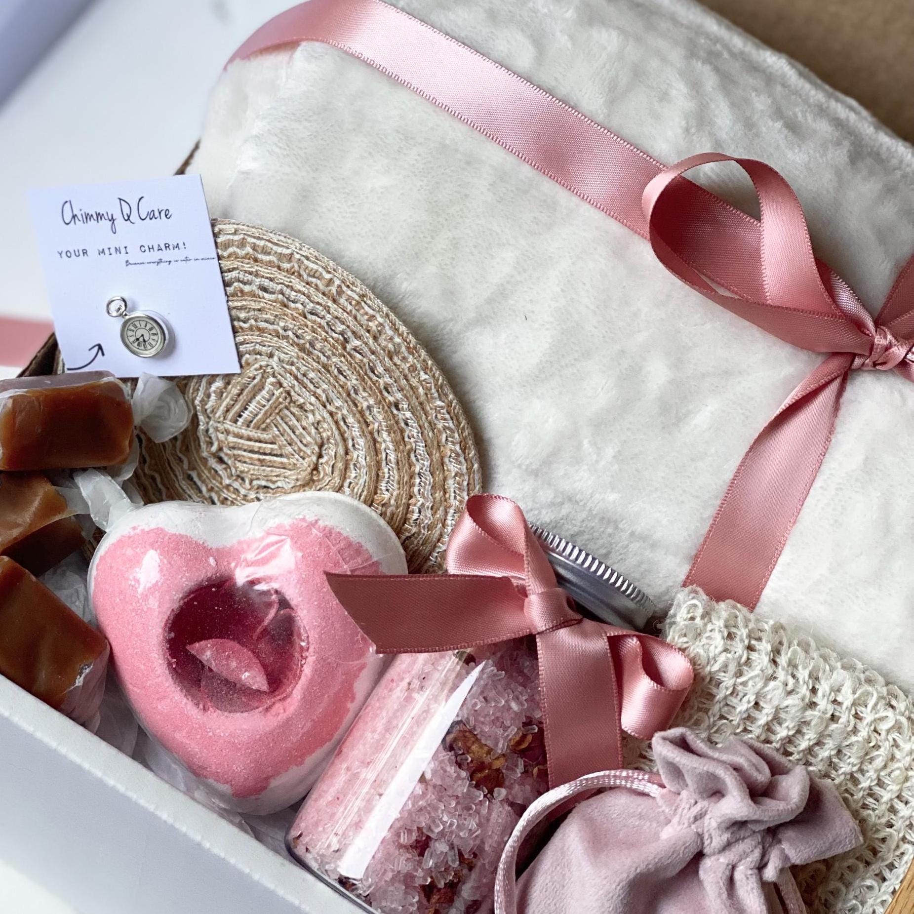 Rose Gift Box | Friendship Gift Box | Self Care Gift Box | Care Package ...