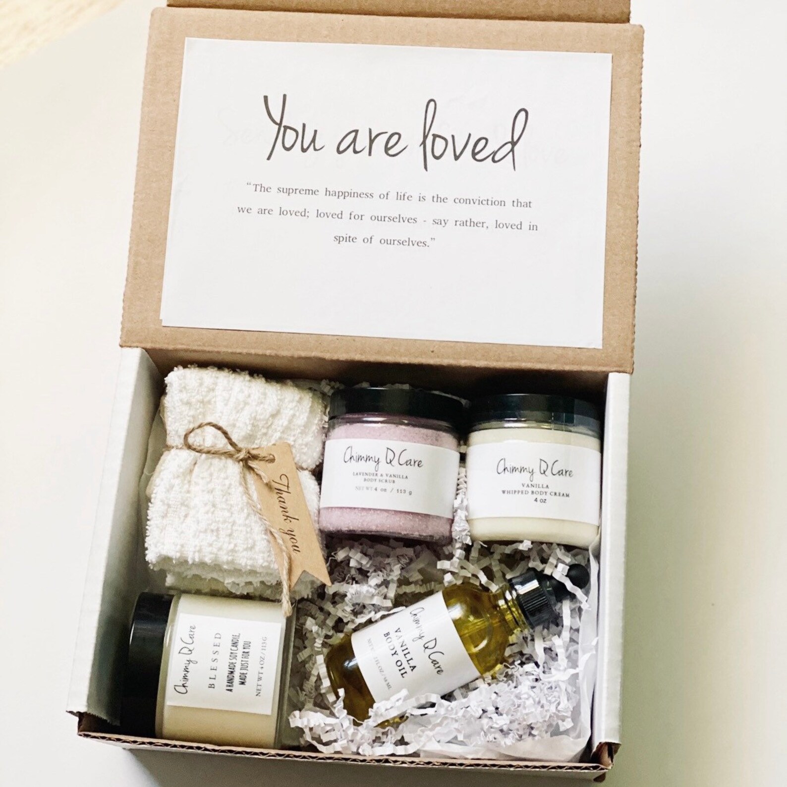 Thinking of you gift box friendship gift box self care etsy