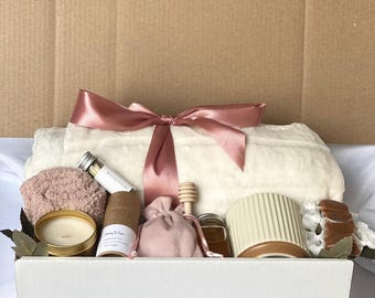 Presentask för att skicka kärlek | Presentask för vänskap | Presentask för självvård | Omsorgspaket för henne | Ask för bästa vän | Presentask för mamma | Hyggepresent | Anpassad