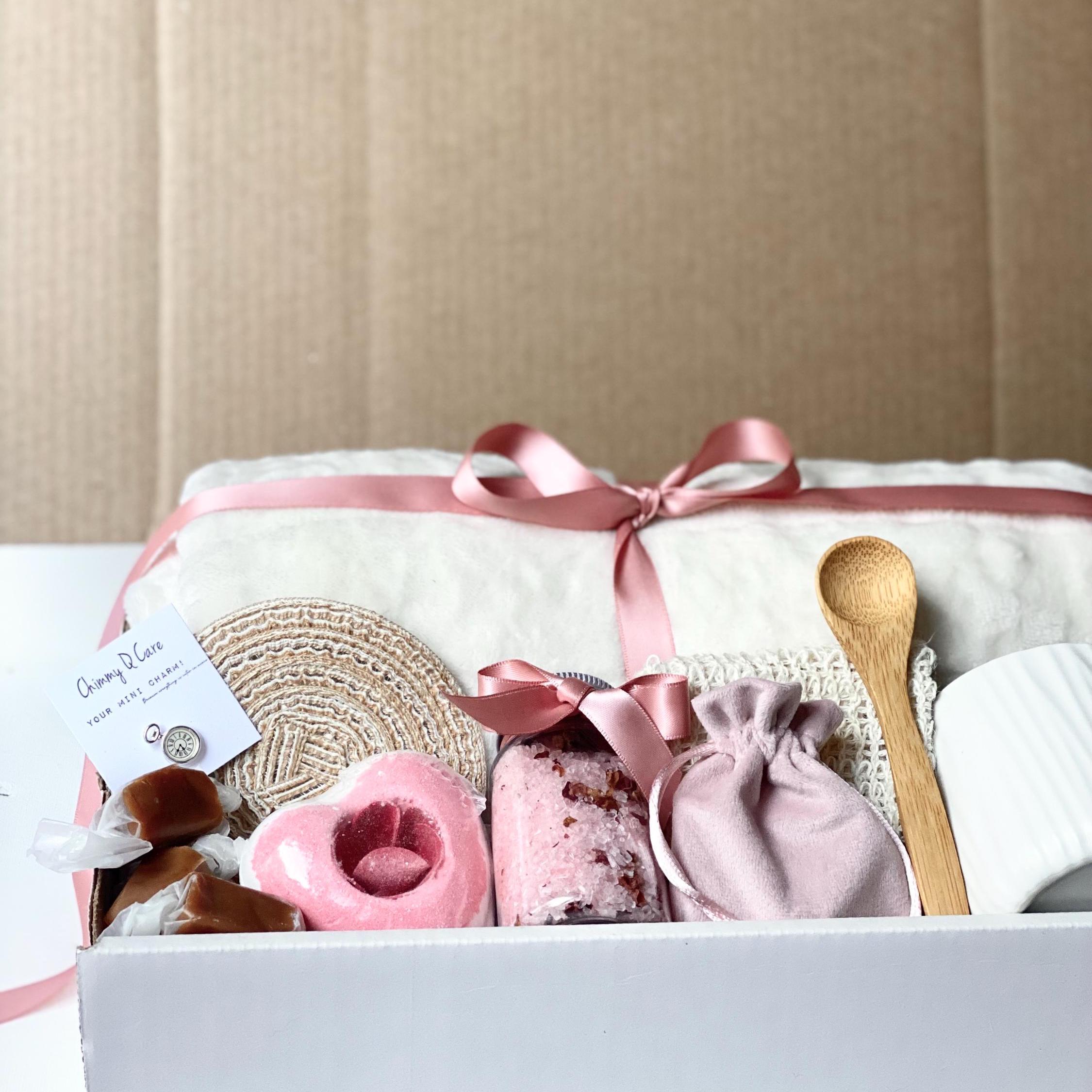 Rose Gift Box | Friendship Gift Box | Self Care Gift Box | Care Package ...