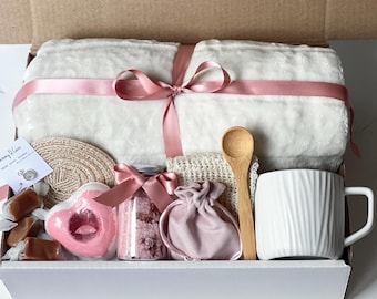 Rospresentask | Vänskapspresentask | Självvårdspresentask | Vårdpaket för henne | Bästa vän-ask | Stresslindring | Hygge-present | Spa-present