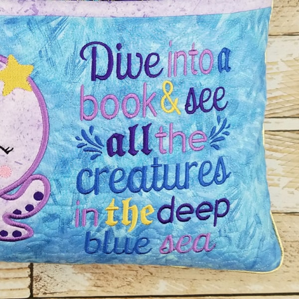 Ocean Pillow Etsy