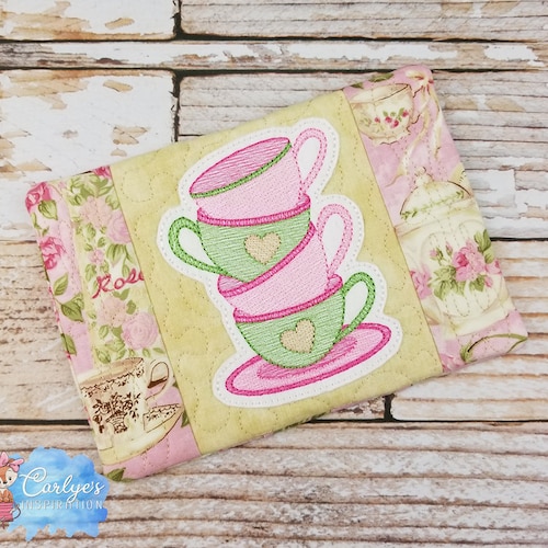 Bee Honey Pot Sketch COMPLETELY in the Hoop Mug Rug Design - Etsy