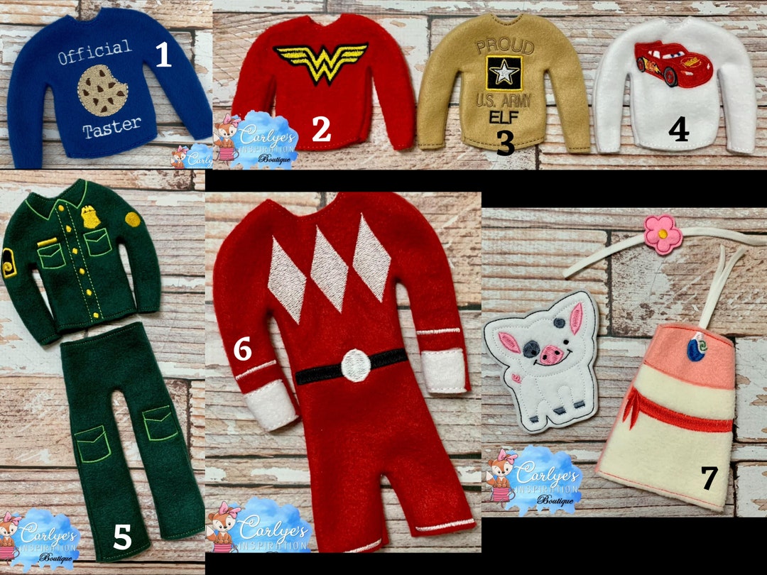 Elf Sweaters 2 Elf Clothes Elf Accessories Christmas Elf Elf Clothing