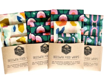 Beeswax Food Wraps MOON BLOOMERS