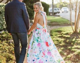 Blossom Floral Wedding Dress