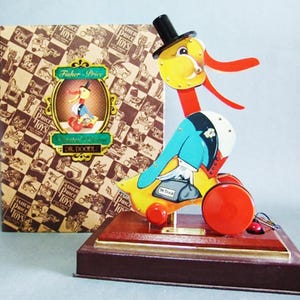 Fisher-Price Dr. Doodle Nachziehspielzeug Sammlerstück Ostergeschenk Limitierte Auflage Vintage Geschenk