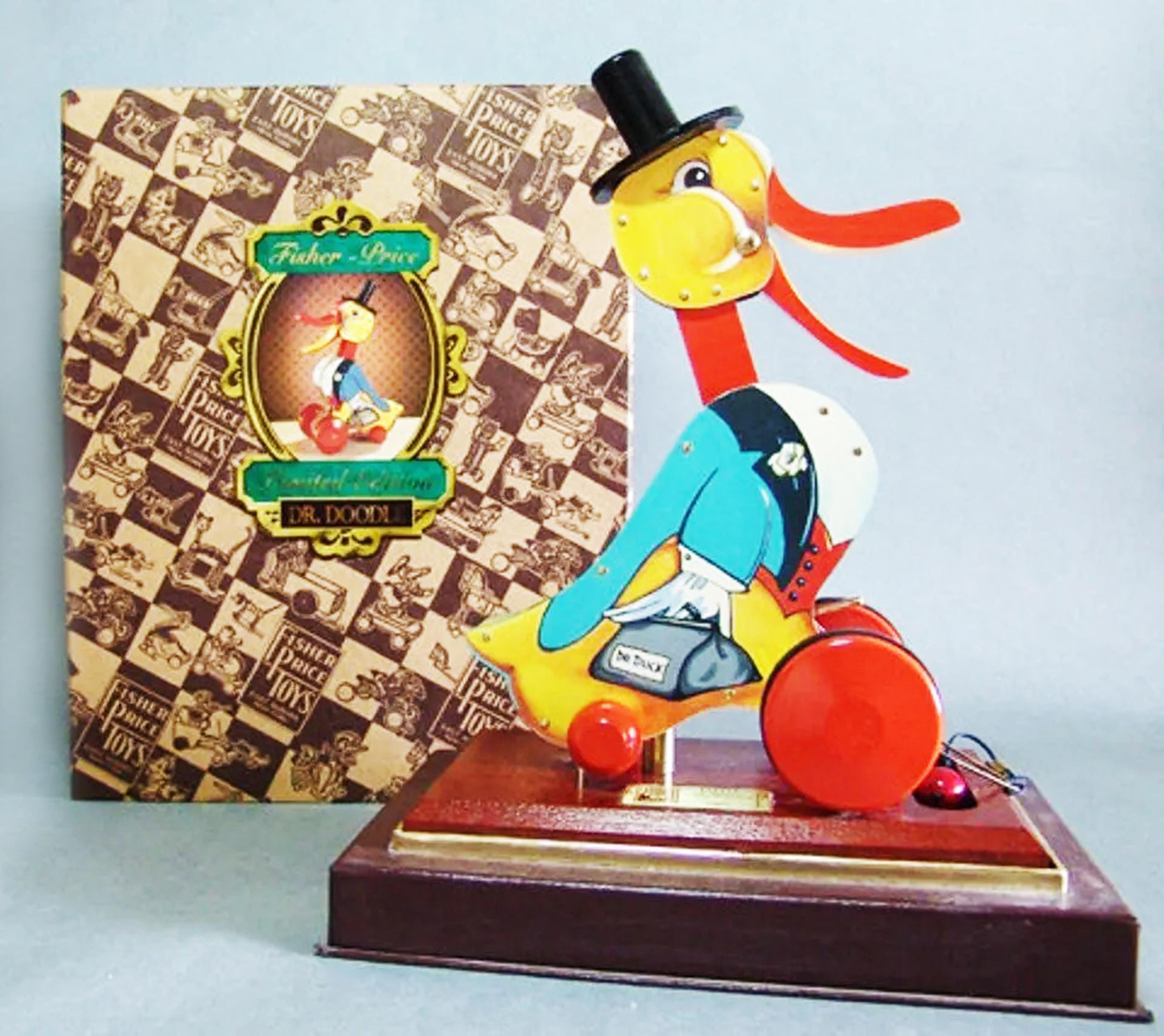 USAヴィンテージ、FISHER.PRICE.TOYS【プロフィール必読】 Fisher-price Dr. Doodle Pull Toy Collectible Easter Gift Limited