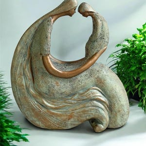 Mother and Child Statue