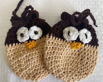 Crochet Owl Purse Pattern