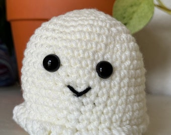Crochet Halloween Ghost Stuffy PDF Pattern