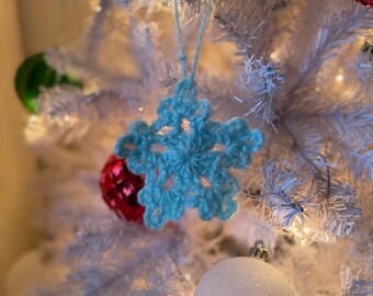 Crochet Christmas Ornament - Snowflake