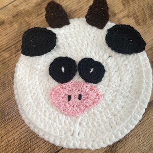 Crochet Cow Pot Holder Printable PDF Crochet Pattern