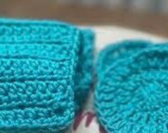 Crochet Face Scrubby and Washcloth PDF Pattern
