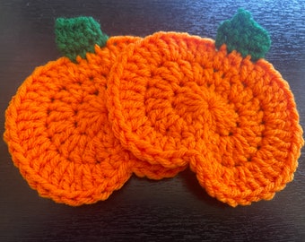 Pumpkin Drink Coaster PDF Pattern
