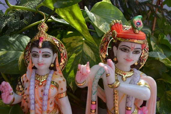 Radha Krishna Hare Krishna With Radha Statue Marble Radha 