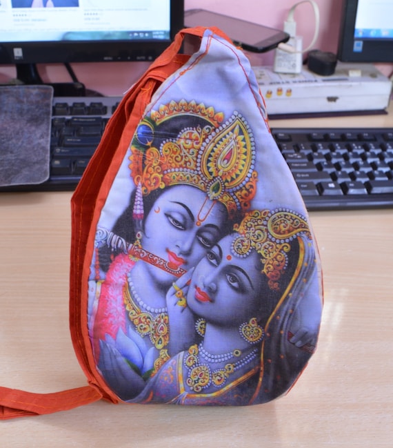 Buy Rs 225 Tulsi Jap Mala With Gomukhi Bead Bag (Jholi) For Jap Puja