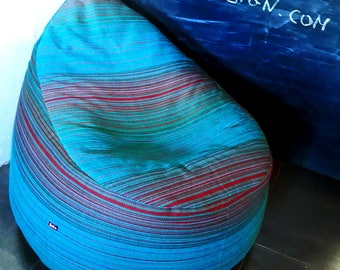 Colorful woven BEANBAG
