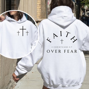 Geloof over angst christelijke png: bijbelvers sublimatieontwerp (digitale download)
