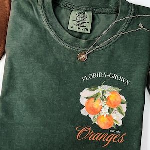 Florida gewachsene Orangen Küsten PNG Bündel | Vintage Reise Shirt Geschenk | Retro Zitrus Sublimation | Orange Blüte Clipart | DIGITALER DOWNLOAD