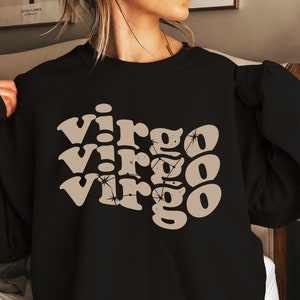 Virgo Sublimation PNG / Regalo Zodiaco / Oroscopo Camicia / Constellation Design / Cricut Craft DIY / Agosto Settembre Compleanno / Segno Zodiacale