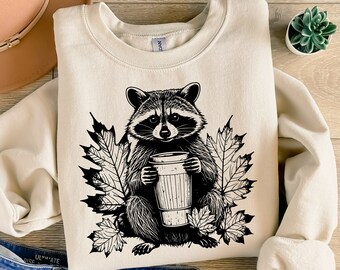 Raccoon Outline PNG Bundle | Cute But Feral Shirt Sublimation | Cute Raccoon Lover Gift | Cricut Cut File | Commercial Use Allowed | Digital