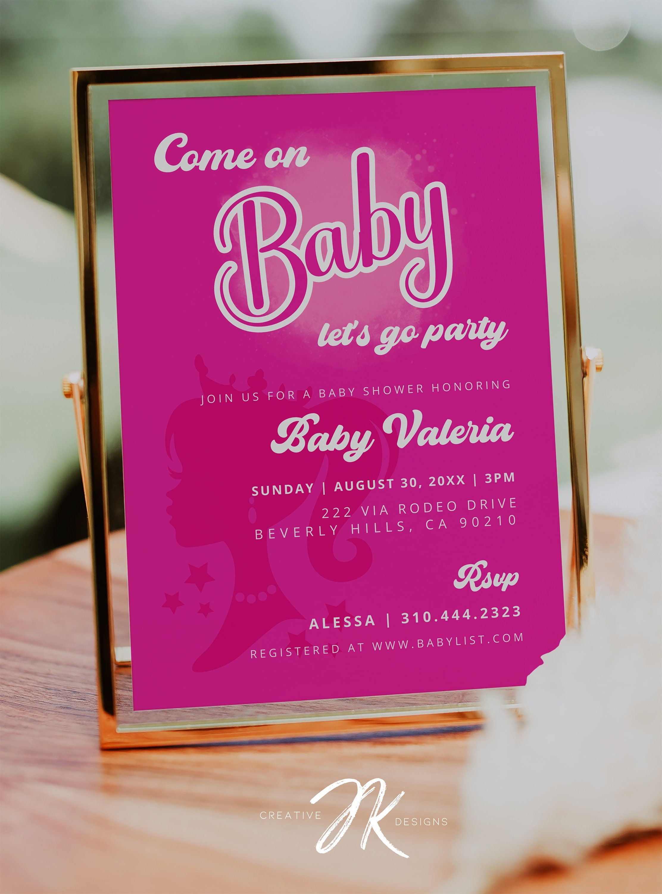 Diy barbie shower hotsell