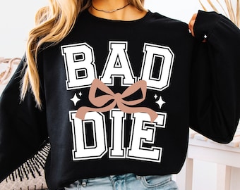 Baddie Varsity Bow PNG Bundle | Trendy Coquette Design (Commercial Use)