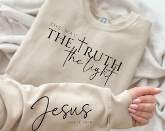Christian Sublimation Design: Bible Verse PNG, Jesus Quote (Cricut File)