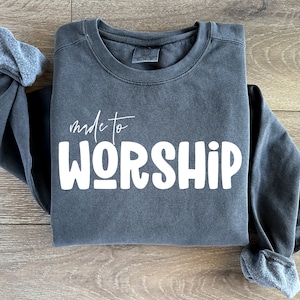 Retro gemacht, um PNG anzubeten | christlichen PNG | Religiöses Png | Anbetung Shirt | Png Sublimation | Cricut Cut-Datei | Bibel PNG | Motivierende Png