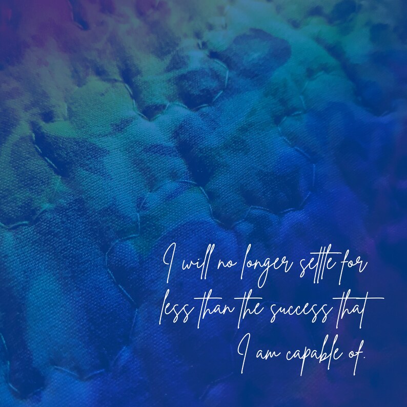 Rainbow Insta Post Templates 50 Ready to Post Affirmation Etsy