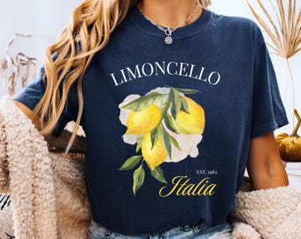Limoncello Italia PNG Bundle: Amalfi Coast Citrus Clipart (Digital Download
