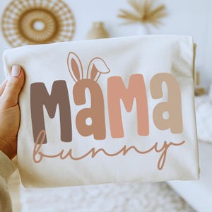Boho Mama Bunny Easter PNG | Cute Easter PNG | Retro Easter Shirt Sublimation | Cricut Cut File | Commercial Use Sublimation | POD Allowed