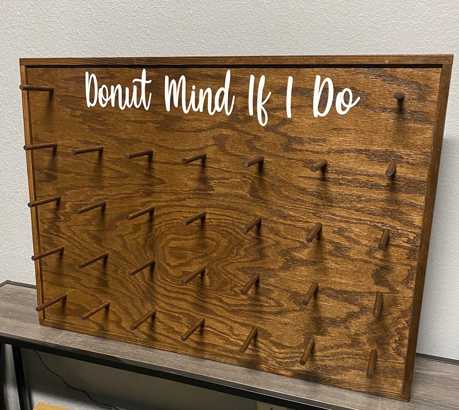 TABLETOP DONUT WALL Holds 30 or 60 Doughnuts Donut Bar Etsy