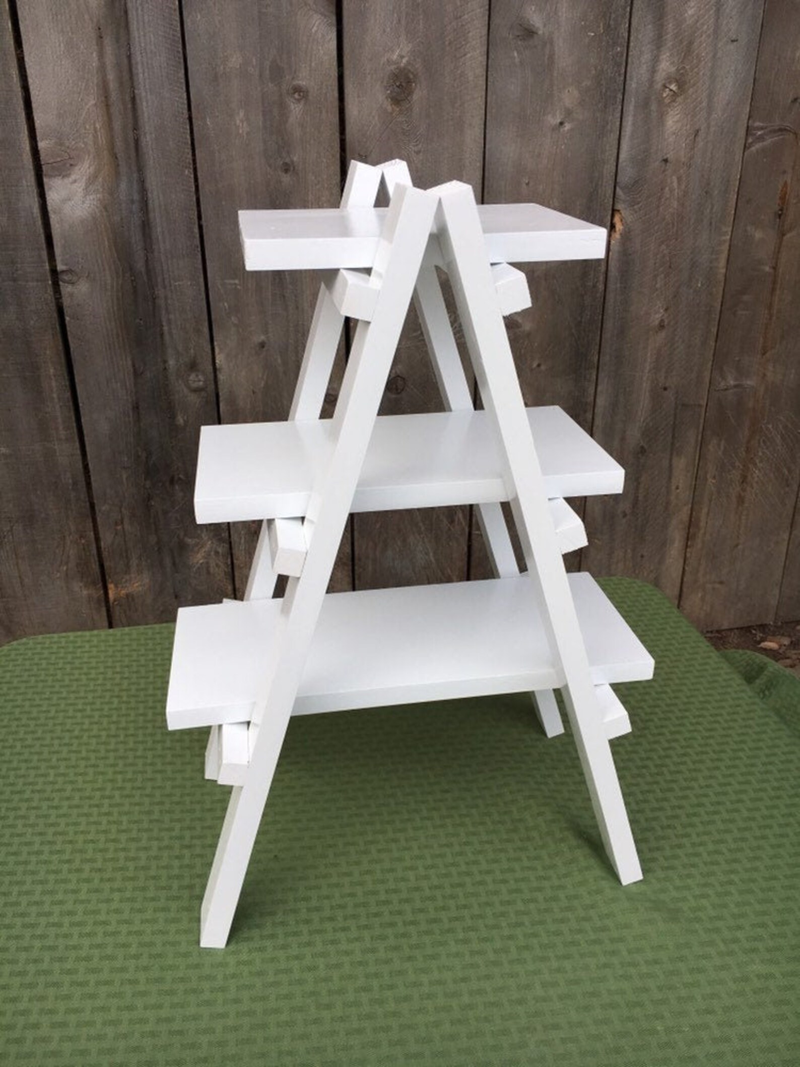 Tabletop dessert ladder display stand dessert table decor Etsy